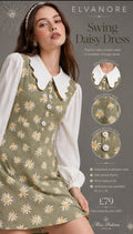 Daisy Pinafore Dress