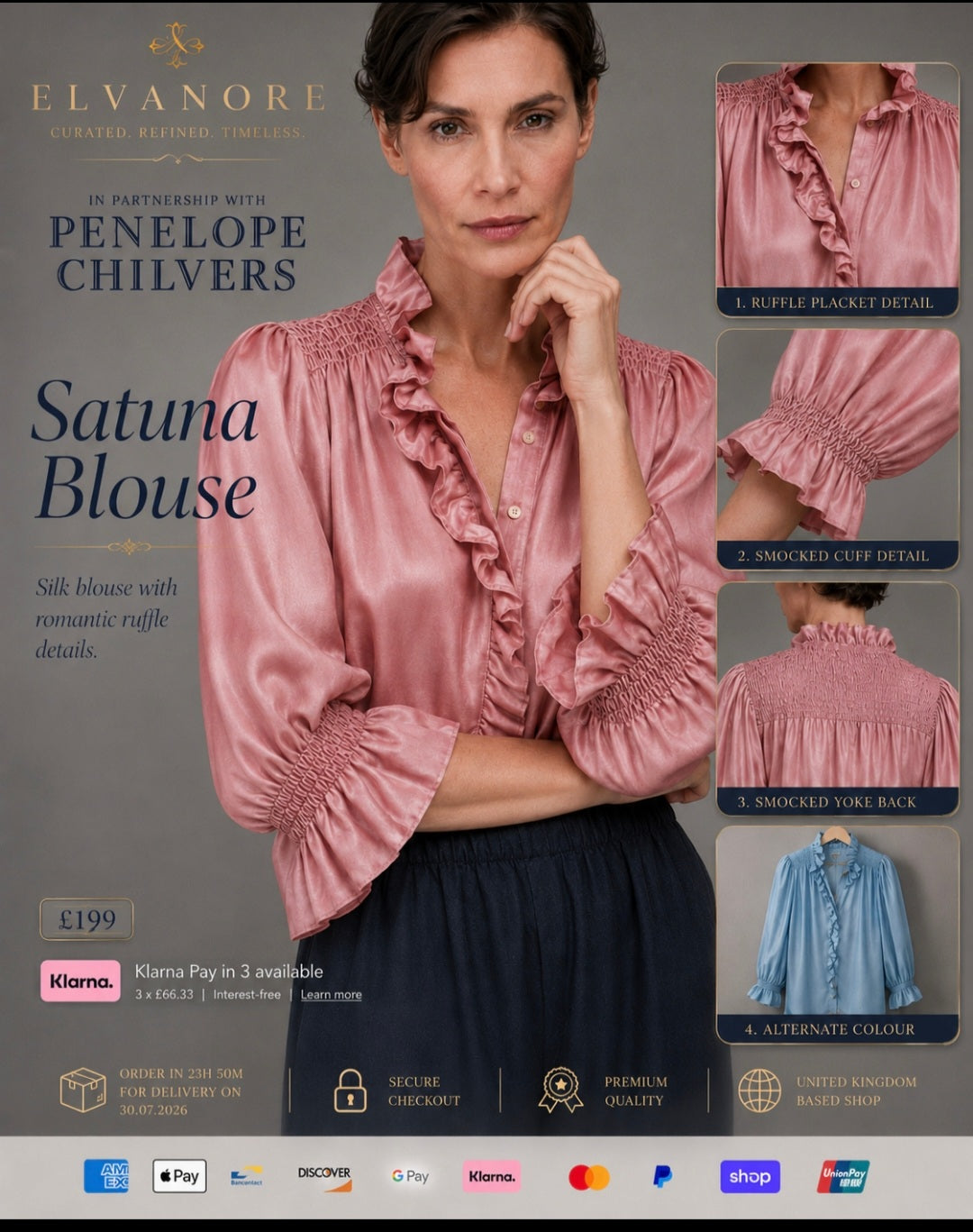 Penelope Chilvers Saturnia Blouse
