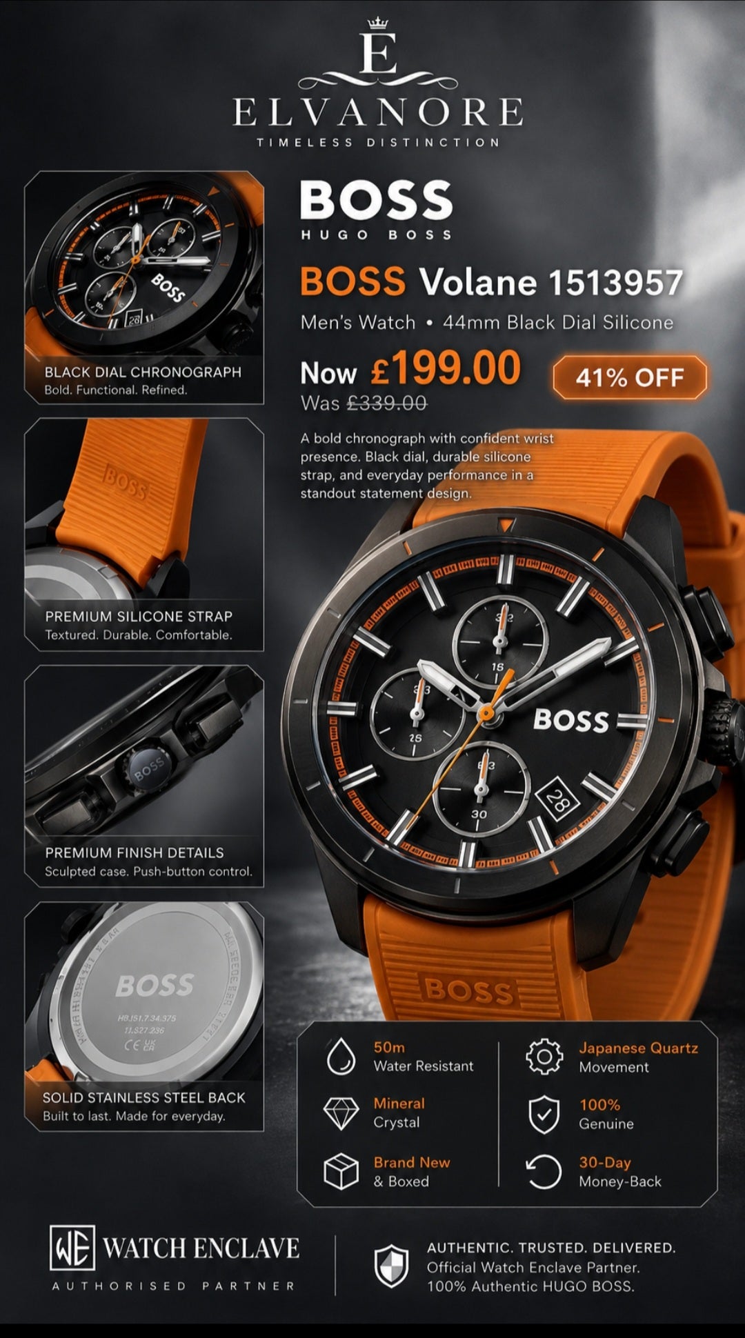 BOSS Chronograph Watch