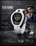 TSAR BOMBA Reactor-T 08213 Men's Watch – White
