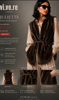 VI.VE.RE Juliette Longline Tailored Vest